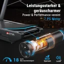 Tapis de course AsVIVA T23 Pro Climb Treadmill - entraînement et batterie