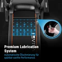 La lubrification automatique assure un fonctionnement nécessitant peu d'entretien du tapis de course AsVIVA T18 Pro