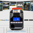 Écran LCD du stepper AsVIVA ST4 avec toutes les valeurs d'entraînement importantes en un coup d'œil