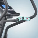 Capteurs de pouls tactiles intégrés du stepper AsVIVA ST4 pour la mesure de la fréquence cardiaque