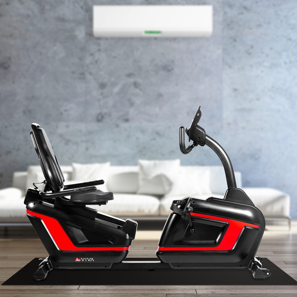 Bodenschutzmatte 192x95cm – Um1 Ergometer Wohnzimmer