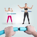 La taille du Hula-Hoop AsVIVA HH1 s'adapte en continu au tour de taille