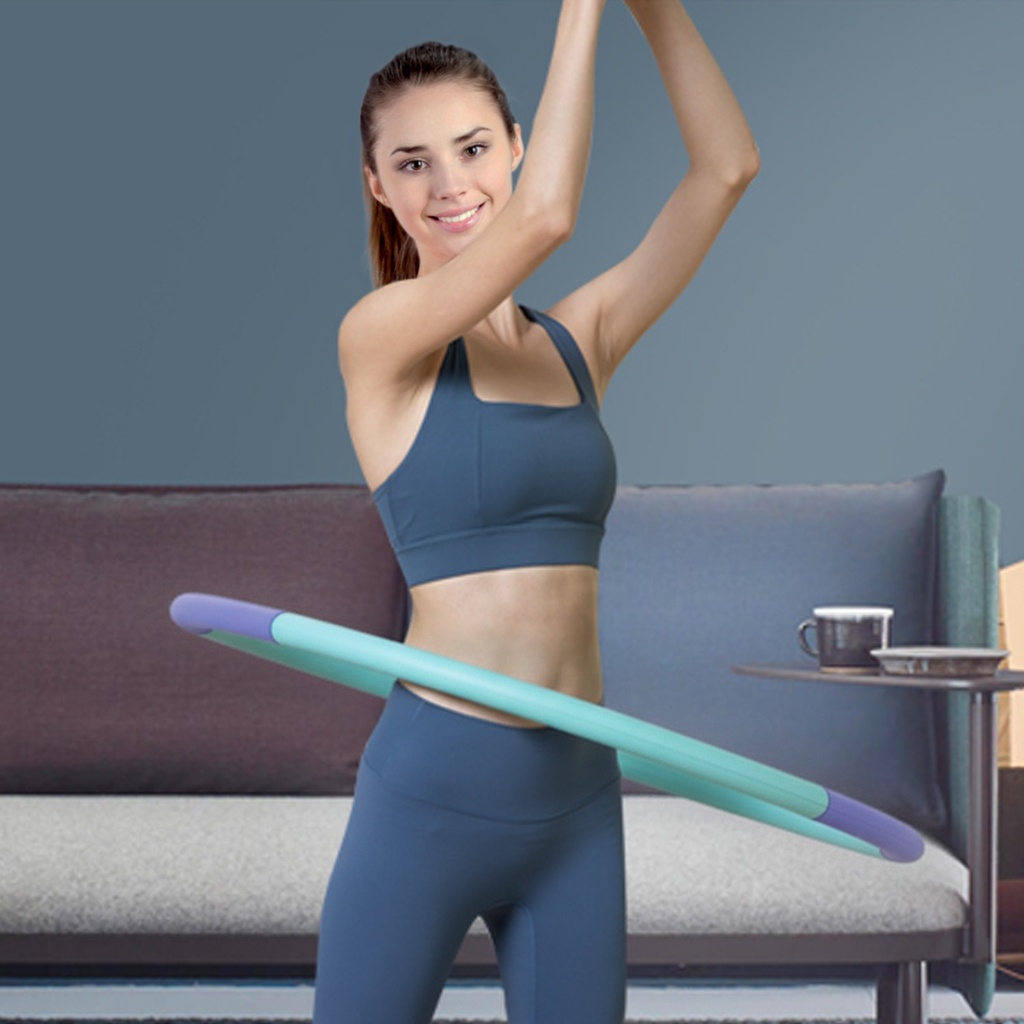 Le cerceau de fitness Hula-Hoop AsVIVA HH1 en vue complète du produit