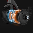 Structure du moteur-roue brushless dans la roue arrière de la trottinette électrique AsVIVA ES01