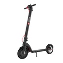 La trottinette électrique AsVIVA ES01 dépliée en vue oblique avec béquille déployée