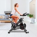 Speedbike AsVIVA Power Trainer S8 Pro en vue de profil complète avec cadre stable