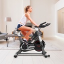 AsVIVA | INDOOR CYCLE Cardio VIII HIGH END Real bicycle - Vue d'entraînement
