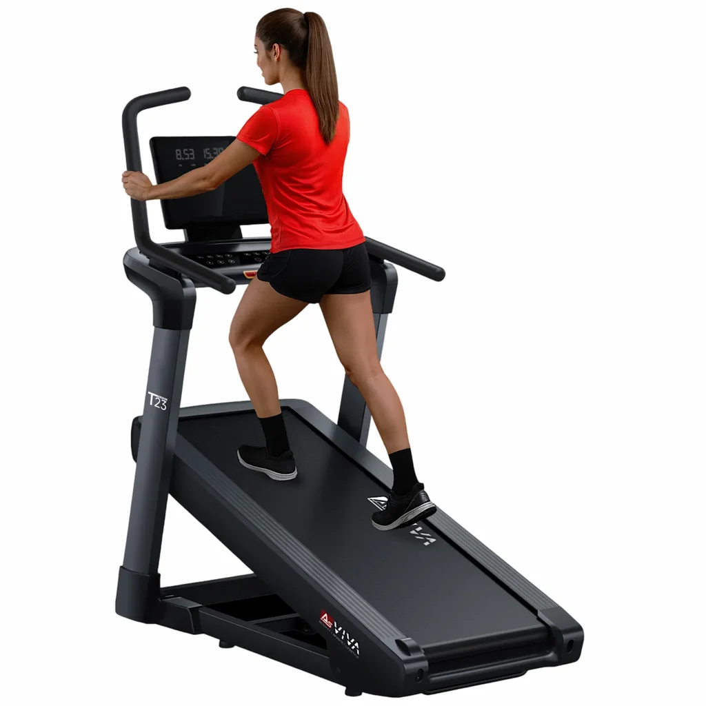 Tapis de course AsVIVA T23 Pro Climb Treadmill - Vue du produit