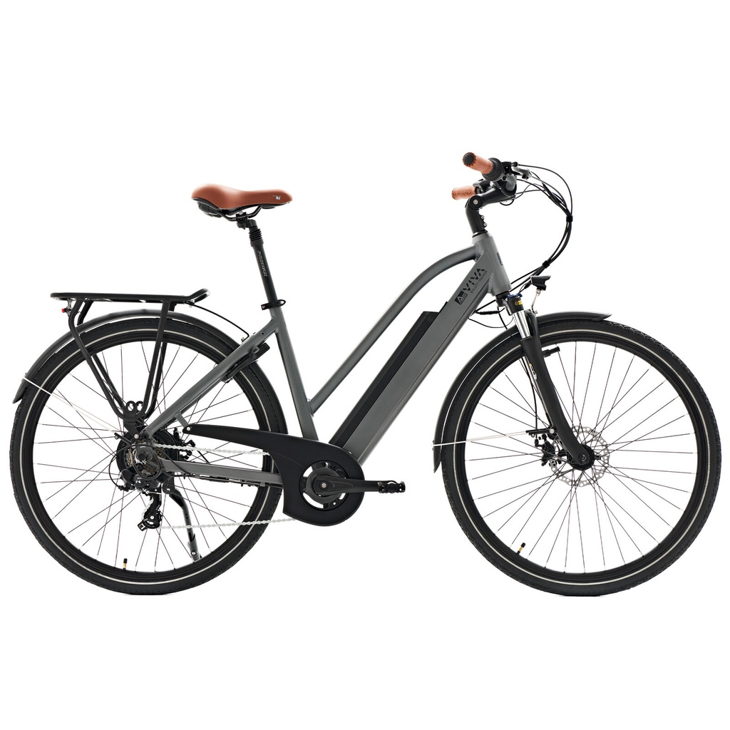 AsVIVA City E-Bike B15 – 28 pouces – Blanc - Vue du produit