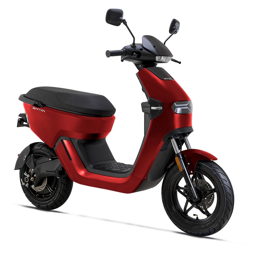 Scooter électrique AsVIVA EM1 blanc - Moteur et batterie