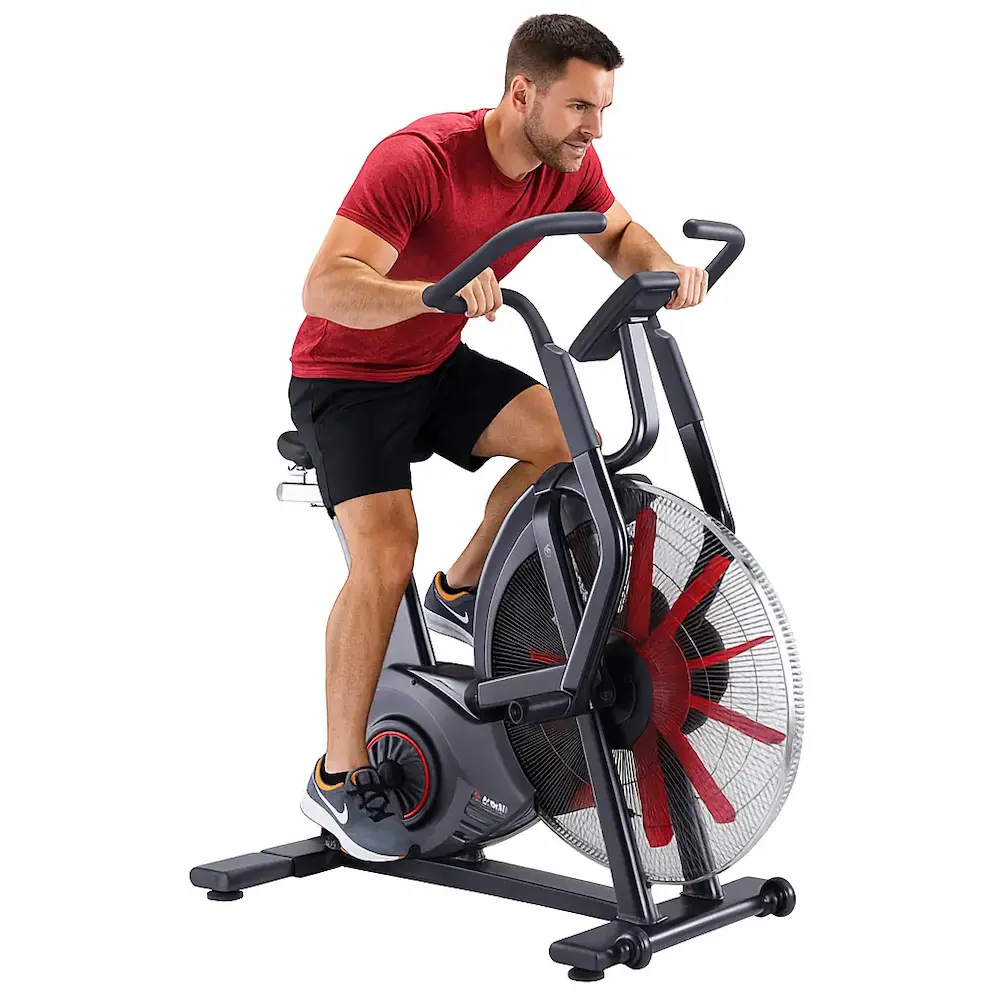Vélo d'appartement semi-professionnel AsVIVA Air Bike F1 - Vue du produit